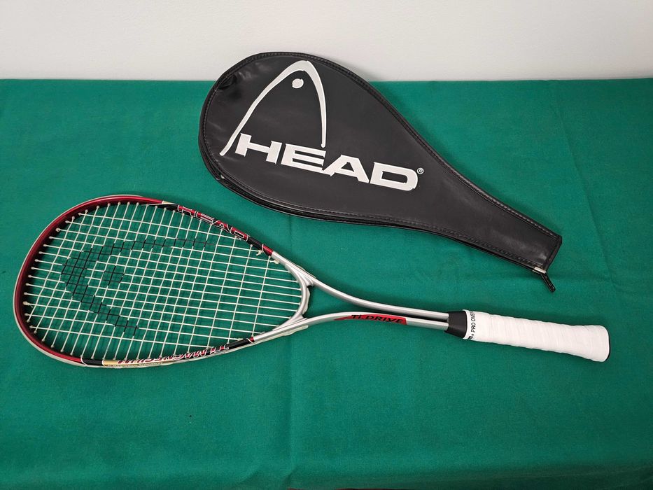 Raquete Squash HEAD TI. Drive Titanium Mesh Magnesium Body Tenis Padel