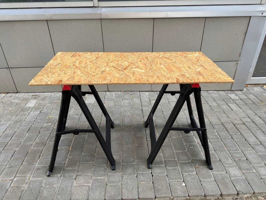 780 мм Розкладні Козли (2 шт) до 317 кг INTERTOOL  Широкі опорні ніжки