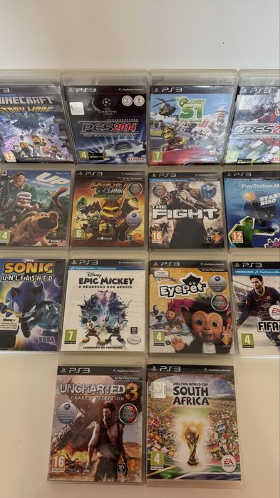 PlayStation3- 250GB + 2 comandos + 20 jogos