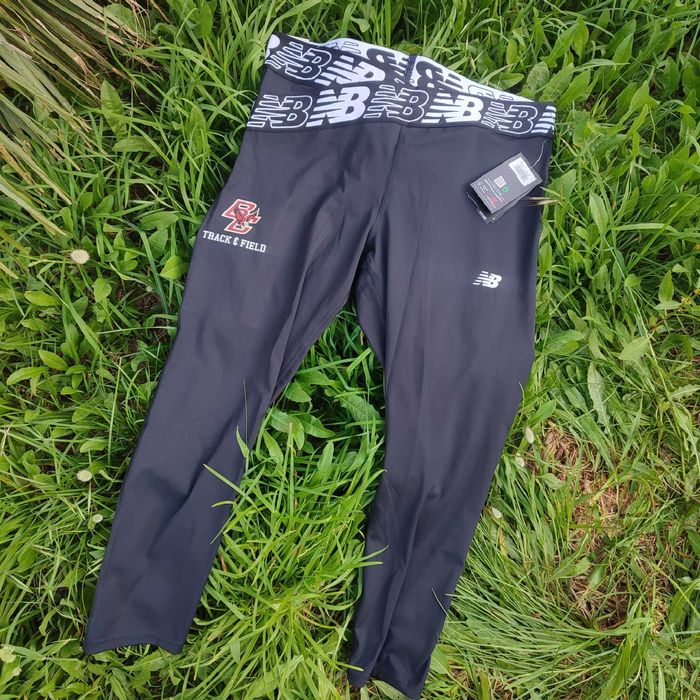 New Balance leggings femininos L estilosos, funcionais, confortáveis