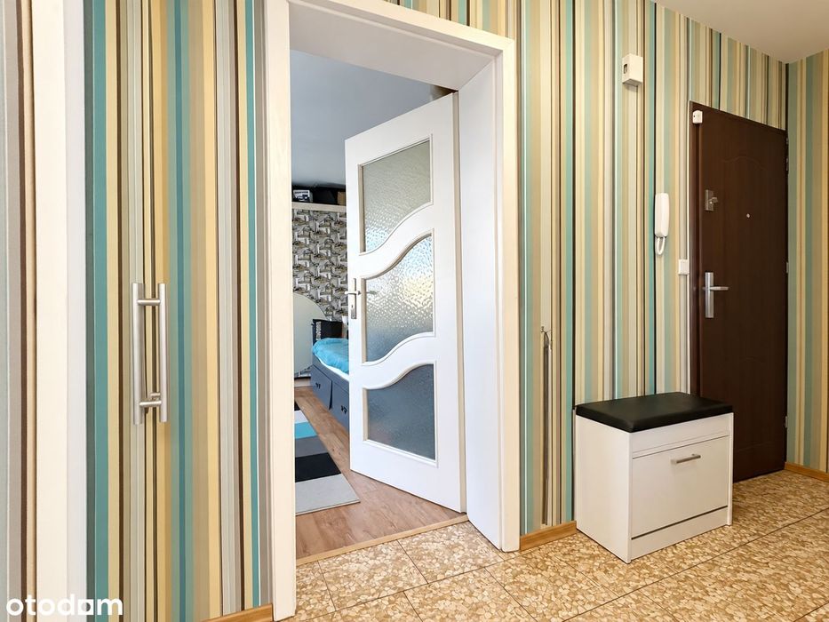2 pokoje | 43 m² | balkon | siłownia | pełne wyposażenie | piwnica