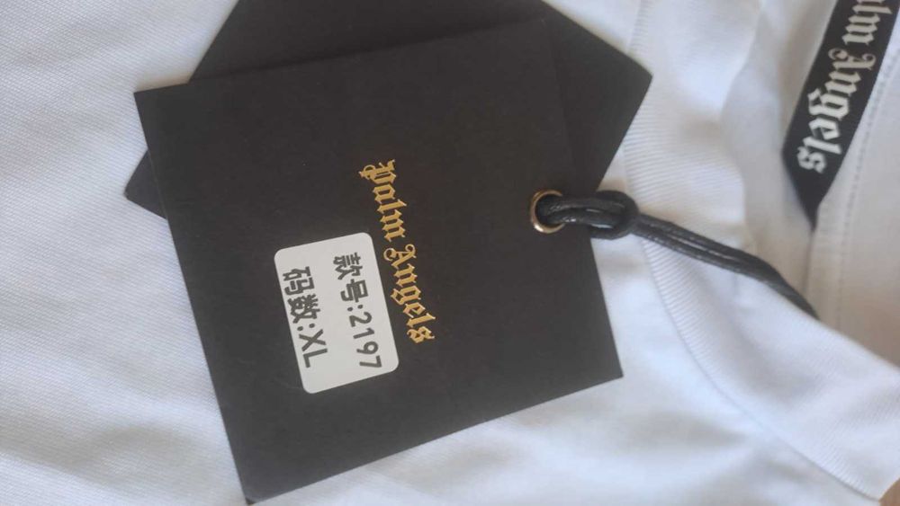 Футболка Palm Angels  біла XL