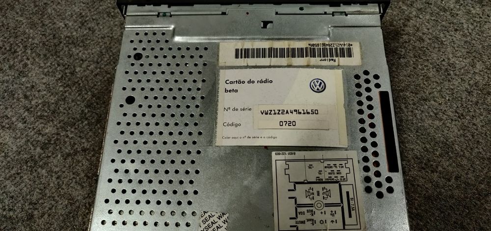 Autorádio Blaupunkt Beta Polo/Lupo BVX