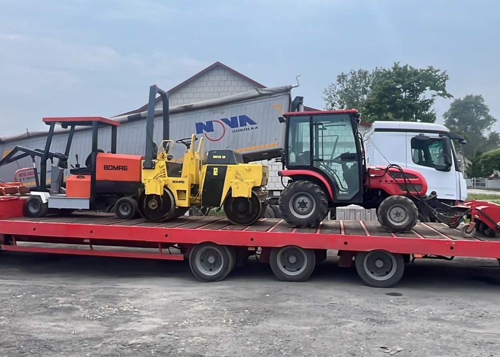 Wynajem Minikoparki, Sprzętu Bud. Zagęszczarka, Walec, Wywrotki