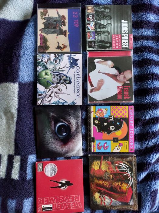 Płyty cd ZZ Top Roger Waters i inne