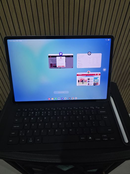 Galaxy Tab S10 FE + /versão 5g/teclado original