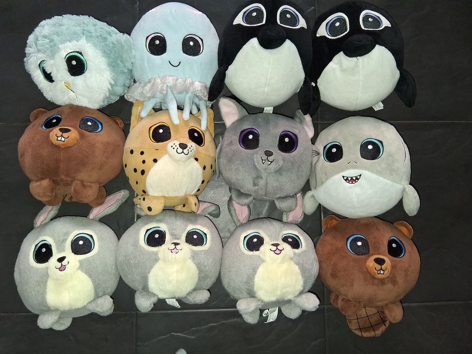 Peluches como novos