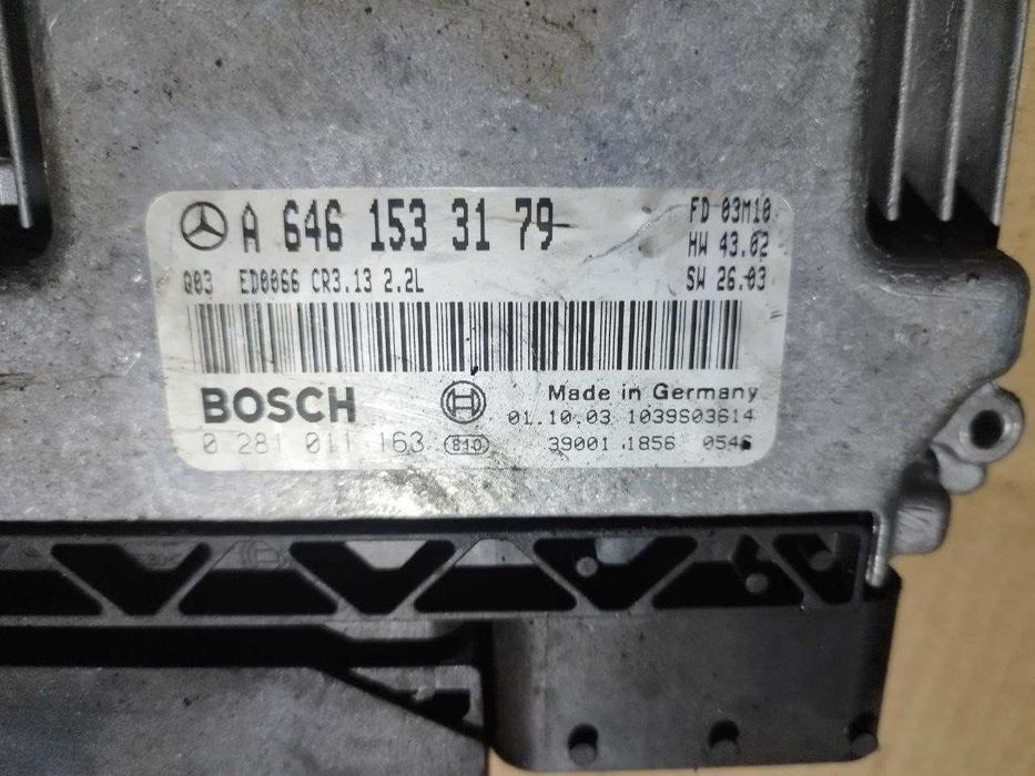 Проводка + блок ЕБУ мотора А6461533179 OM646 2.2 CDI Mercedes, Дніпро