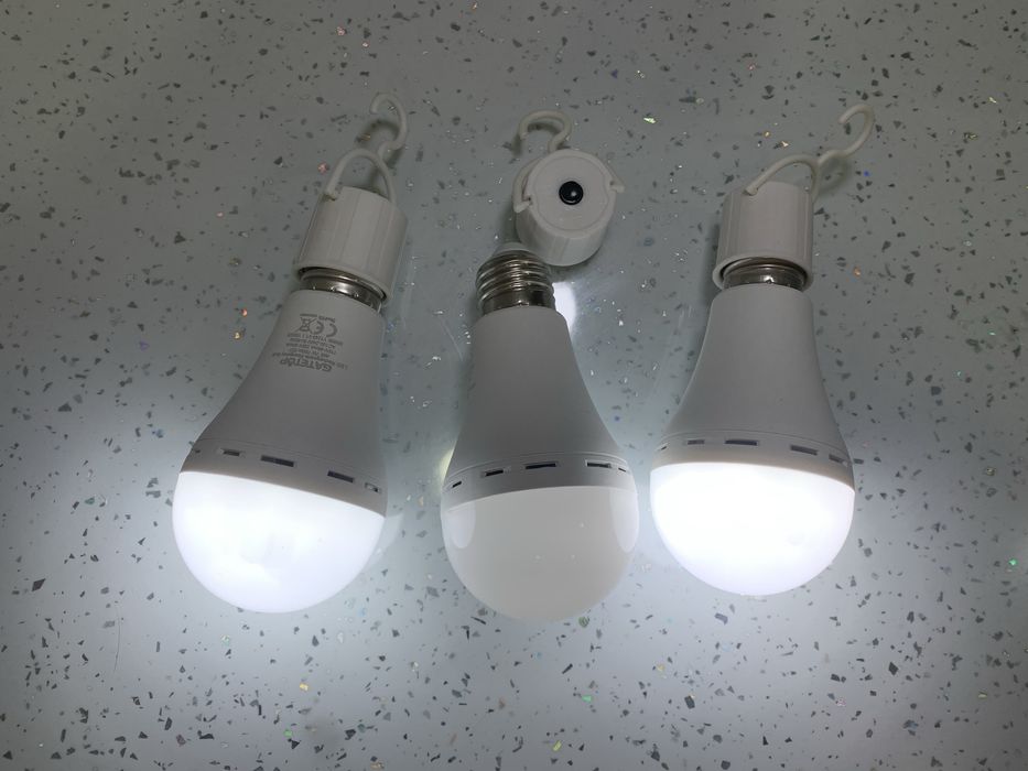 ‼️ Яскраві Led лампи з АКУМУЛЯТОРОМ, в люстру з цоколем Е27 ‼️