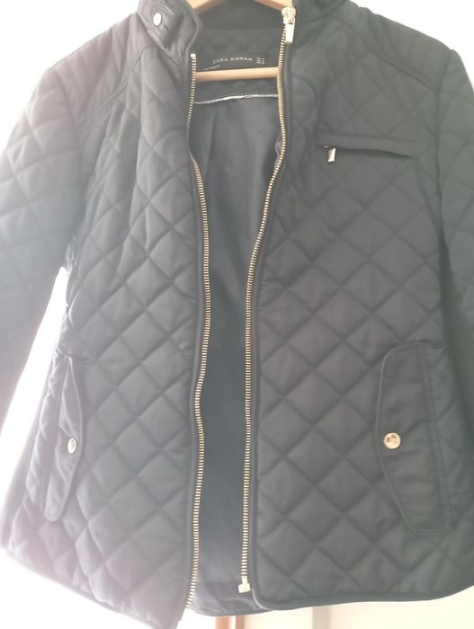 Blusão Zara - azul marinho