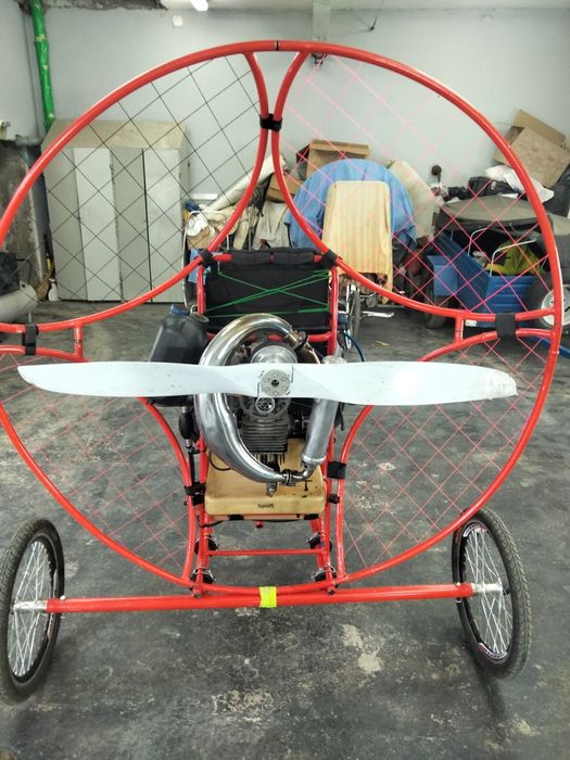 Продам парамотор з розбірним трайком