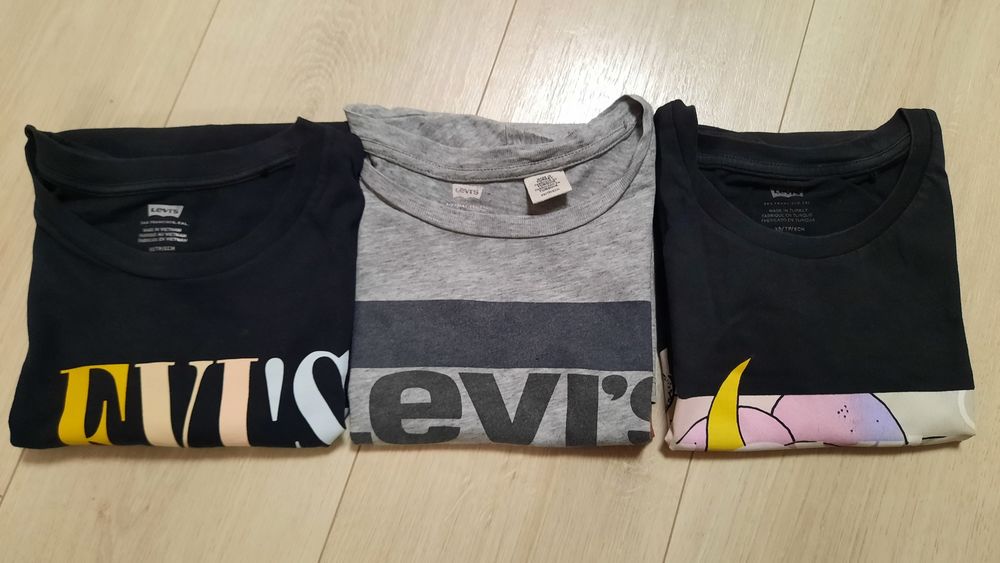 T-shirt levis roz s 3 szt