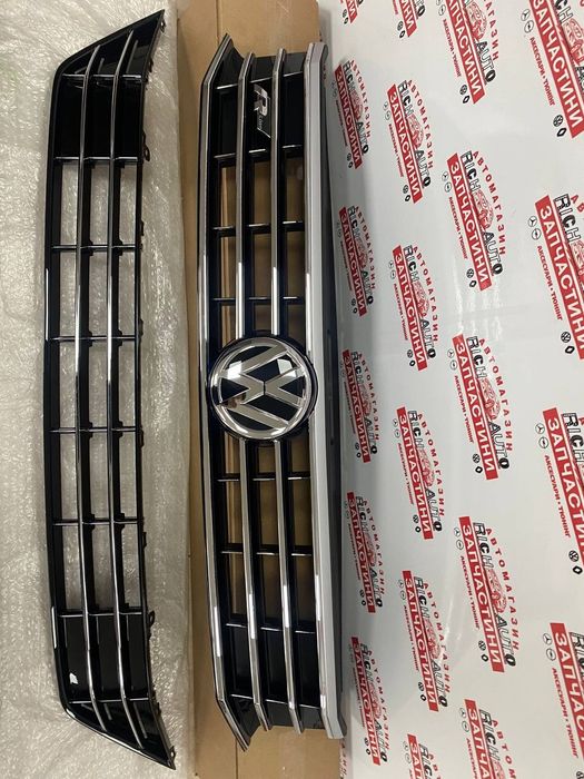 Решітка в бампер радіатора VW Passat B8 NMS USA R-line
