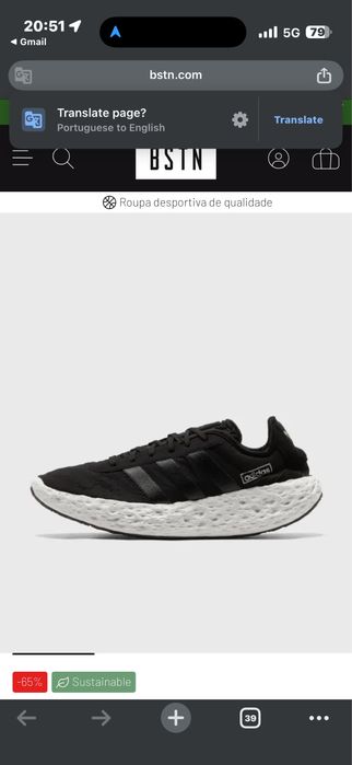 Tenis adidas Zponge