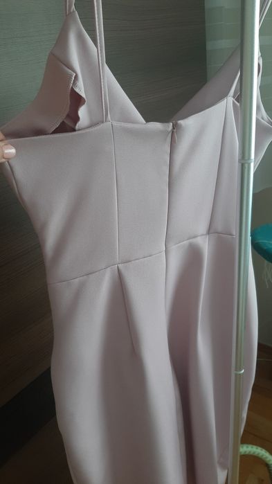 Sukienka koktajlowa liliowa 40