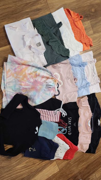 Paka lato dziewczynka 134/140 hm i inne