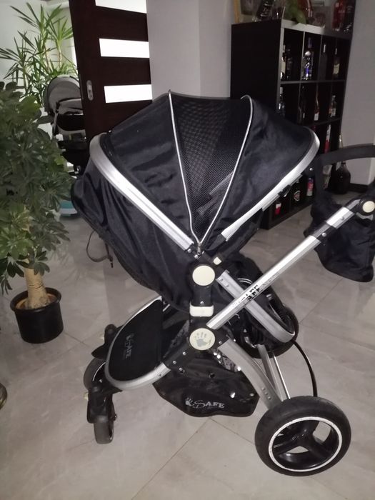 Wózek czarny 3w1
