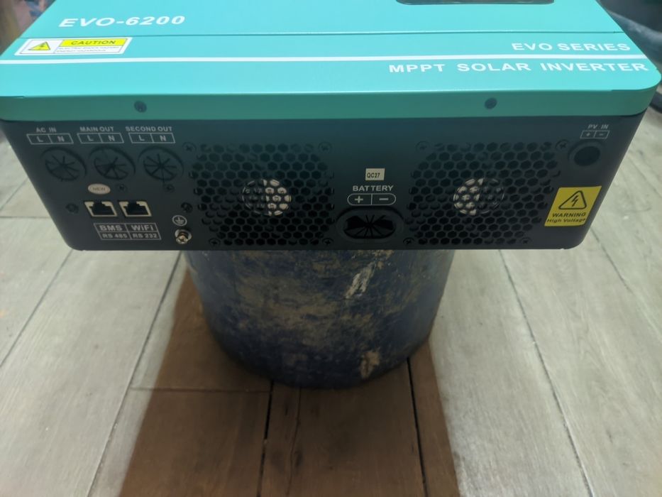 Гібридний сонячний інвертор Anern EVO-6200 6.2кВт з Wi-Fi