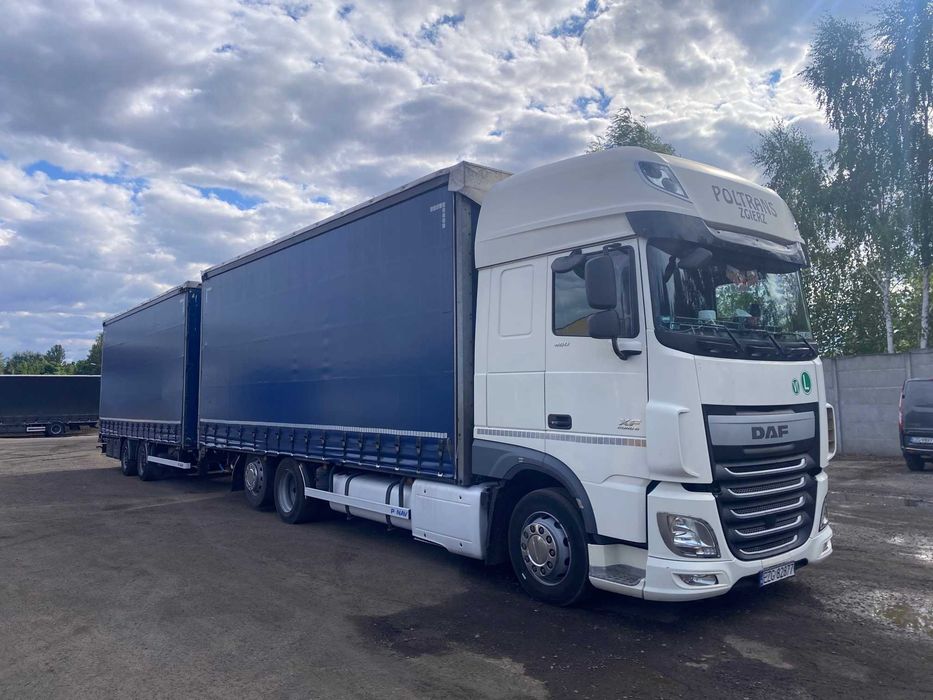 Daf XF 106 460 FAR Tandem Zestaw Przejazdowy