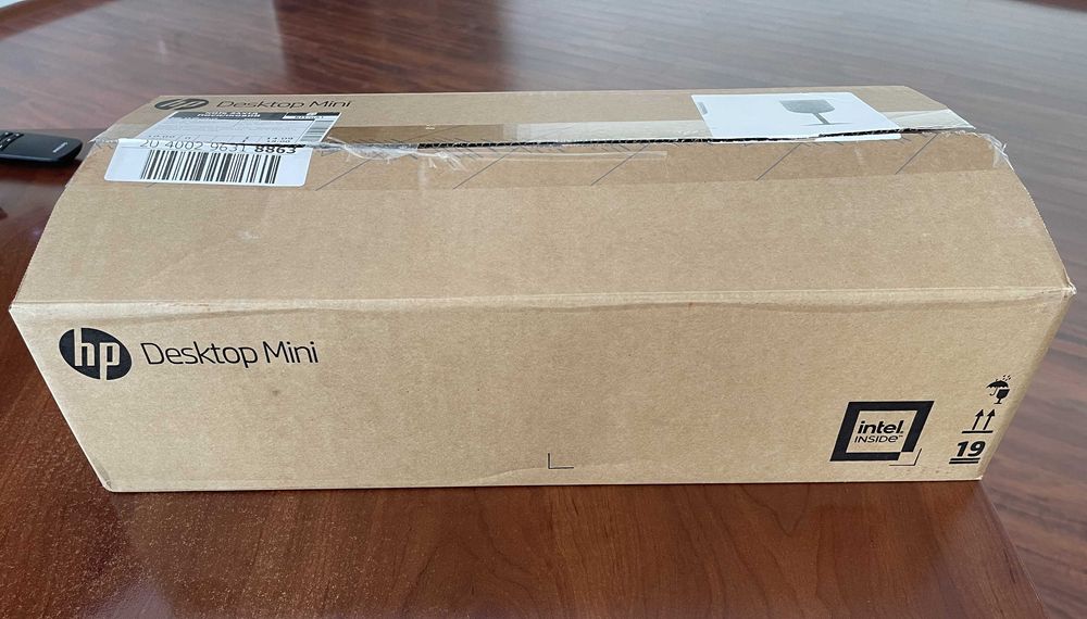 HP ProDesk 600 G6 Desktop Mini PC (i5-10500T, 32GB, SSD 1TB), как новый.