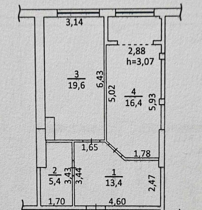 Багатокімнатна квартира за адресою вул. Нагірна (площа 150 м²) - Atlanta.ua - фото 22