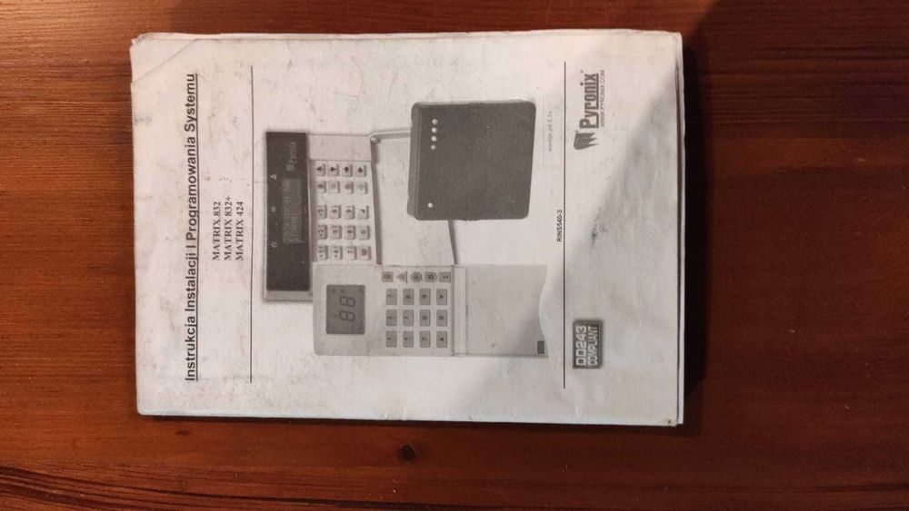 Instrukcja programowania Matrix 424/832