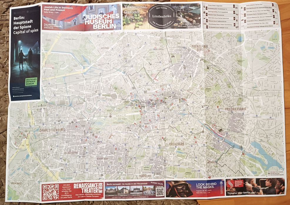 Berlin - plan miasta 2022