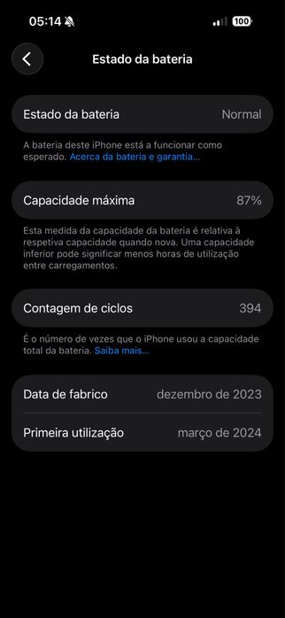 Iphone 15 pro 128gb como novo