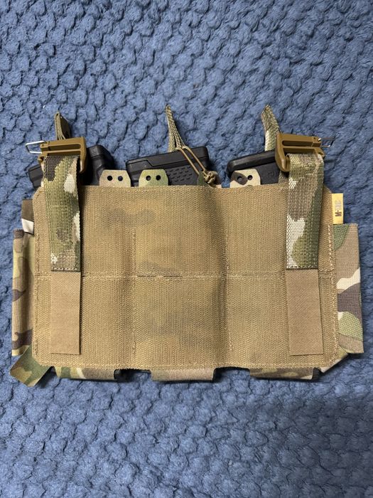 Передня панель M-Tac для плитоноски Cuirass QRS на 3 магазини - MultiCam