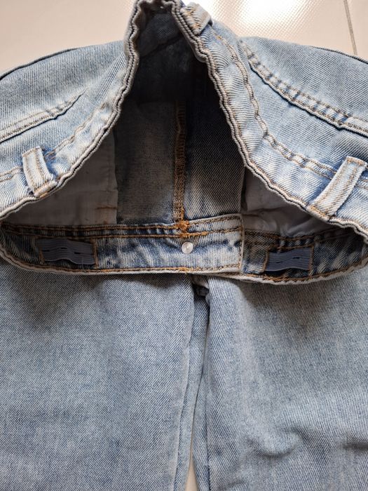 Spodnie z szeroką nogawką Sinsay