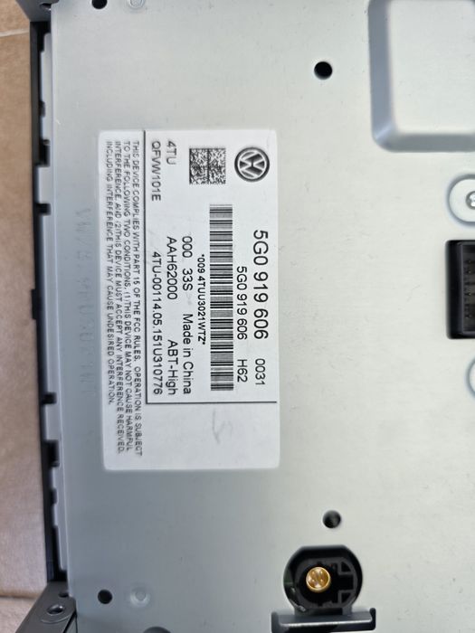 Vendo ecrã golf vii