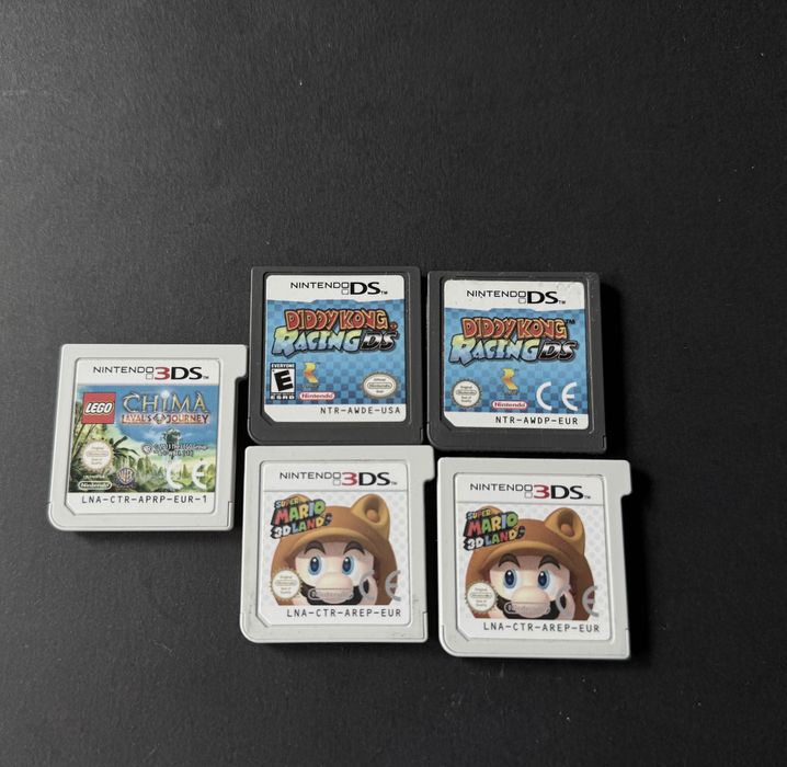 Super Mario 3d Land Diddy kong Racing Ds 3ds Lego chima Nintendo