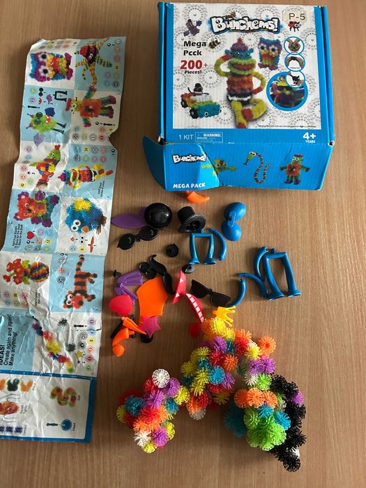 Игры настольные конструкторы  Bunchems и WOOPIE Puzzle 4+