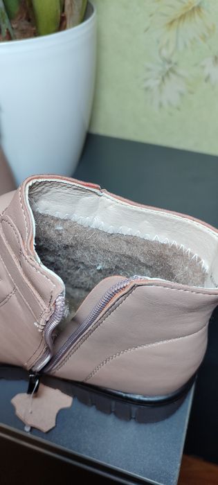 Жіночі черевики з натуральної шкіри