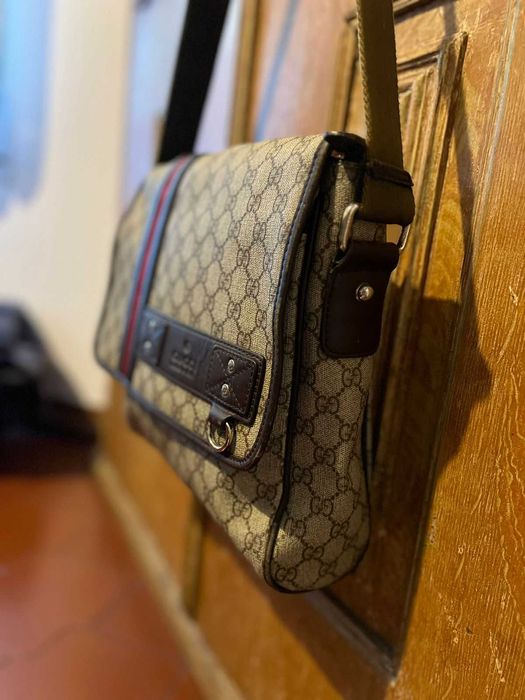 Mala tiracolo Gucci de homem