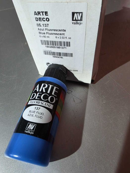 Tintas Vallejo Arte Deco Fluorescent