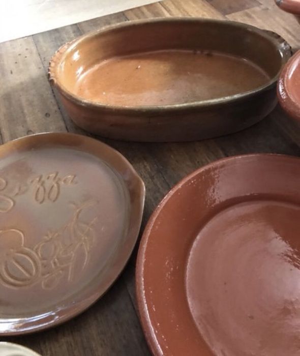 Loiça barro anos 90 vintage antiga