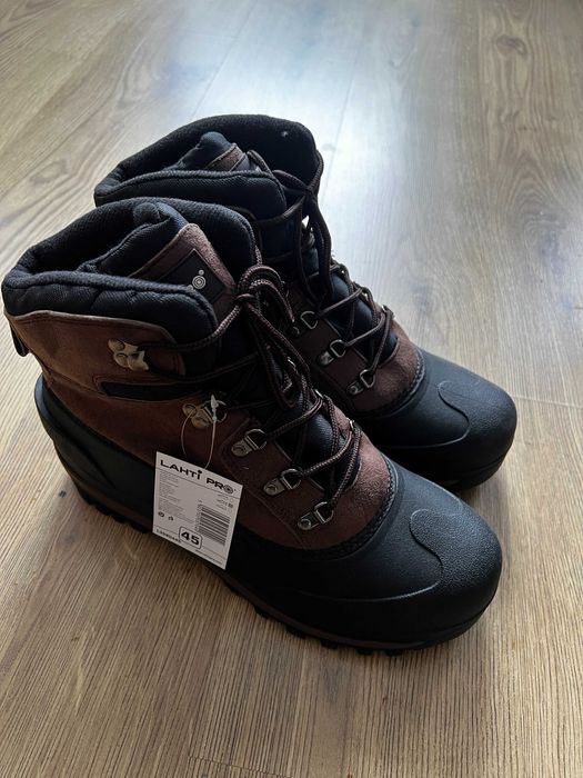 Śniegowce męskie ochronne L30804 LAHTI PRO brązowe