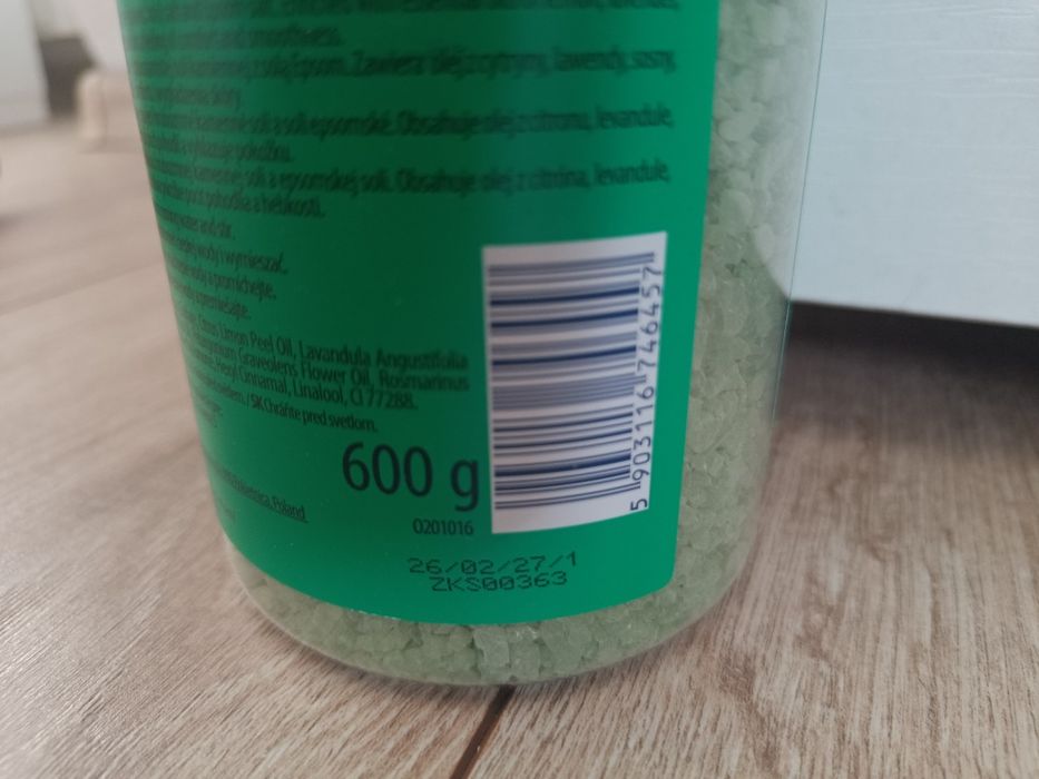 Hebe stress free sól do kąpieli 600 g