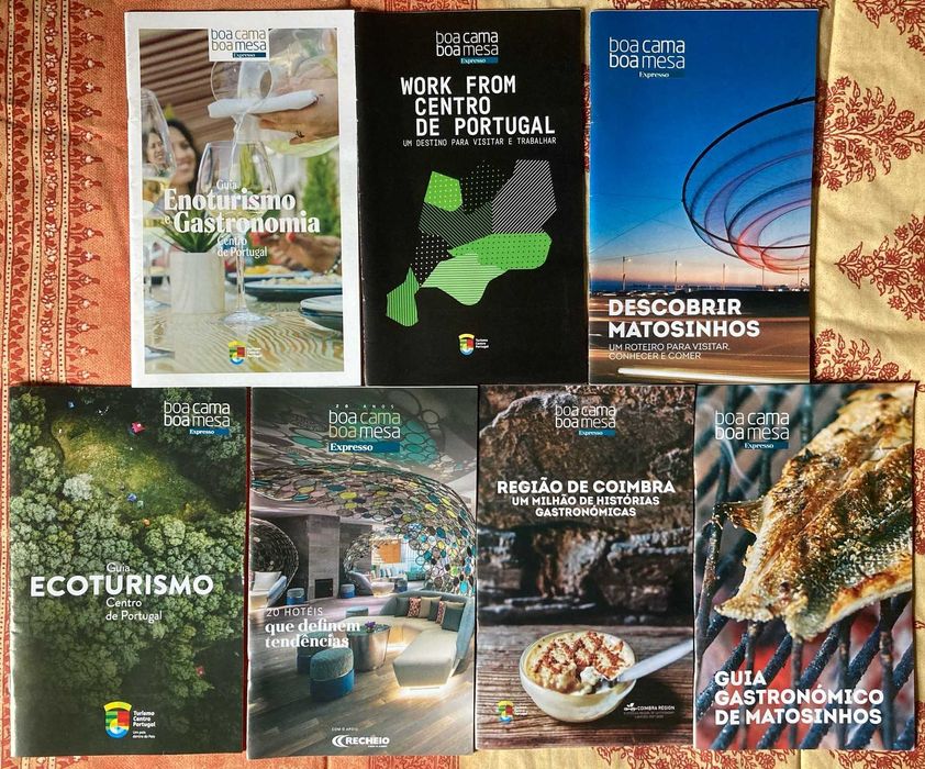 Conjunto de 7 Guias Expresso - Boa Cama Boa Mesa
