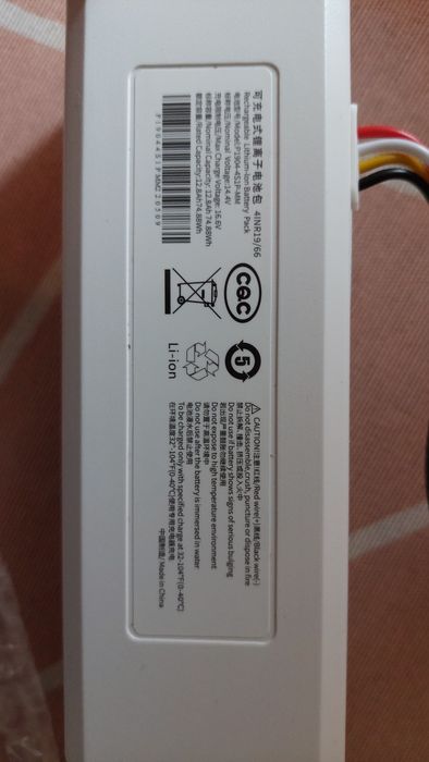 Bateria para robot limpeza xiaomi