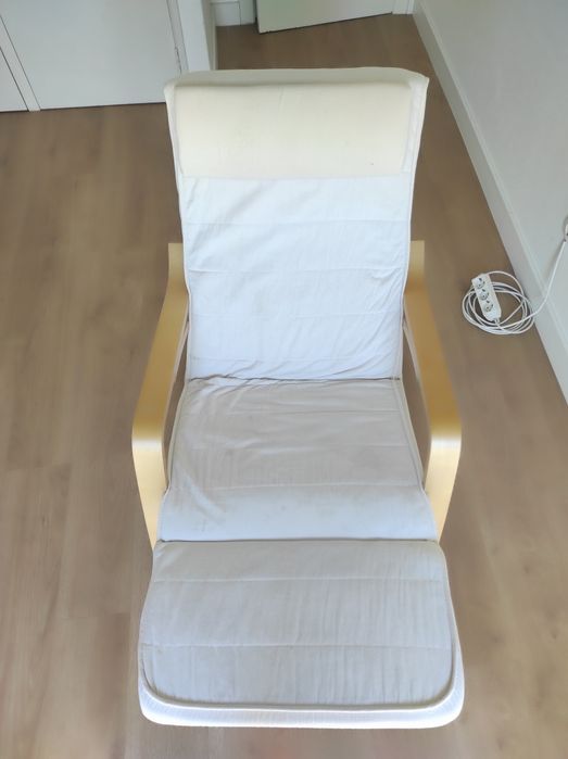 Cadeira de Balanço Reclinável com Apoio de Pés – Muito Confortavel!