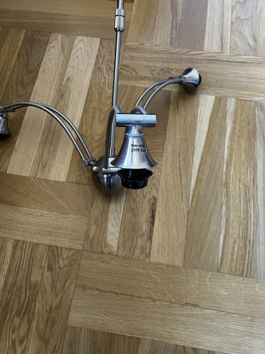 Lampa wiszaca sufitowa regulowane ramiona