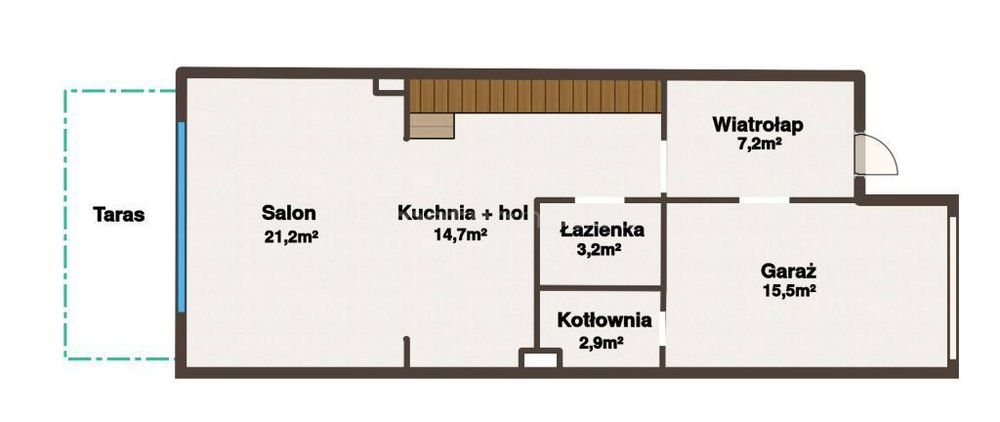 Bliźniaki w Serocku 135m²