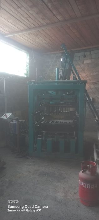 Вібропрес для виготовлення Шлакоблоків Напівавтомат.