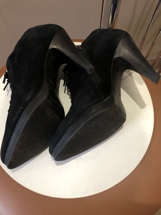 Туфельки кожаные