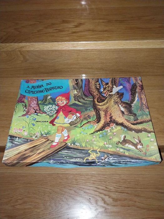 A Menina do Capuchinho Vermelho Majora - Jogo Antigo Anos 70