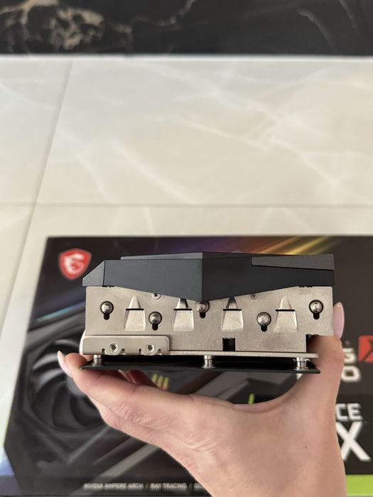 Відеокарта MSI geforce RTX 3070 Ti gaming X trio 8gb