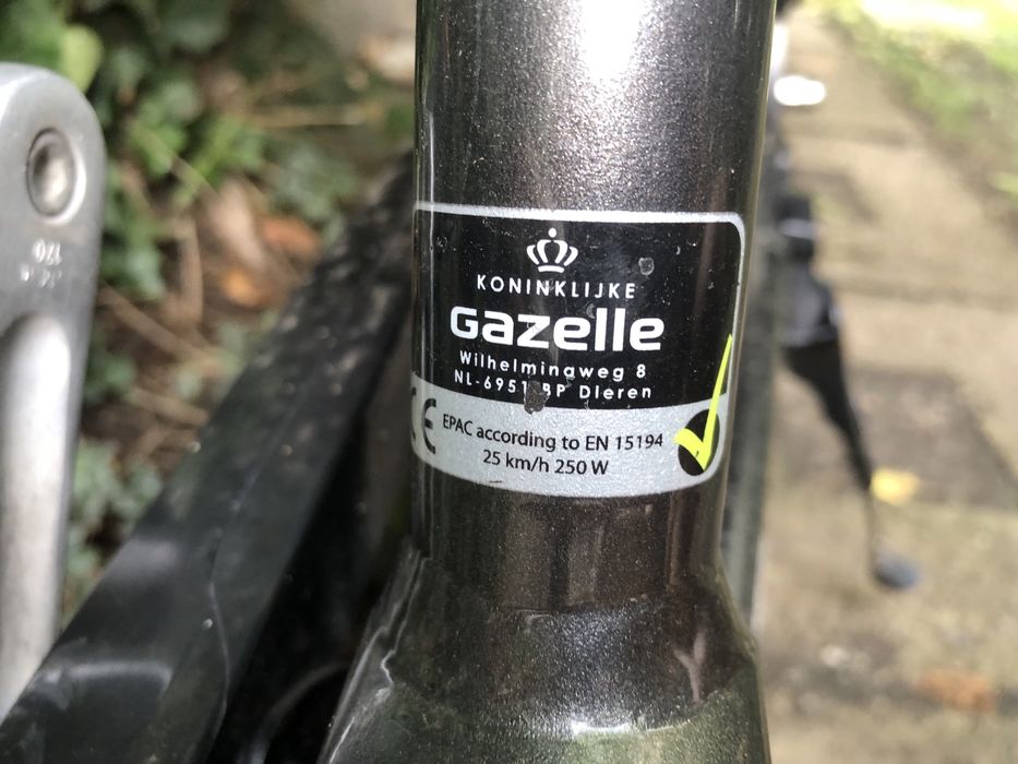 Elektryczny rower Holenderski Gazelle