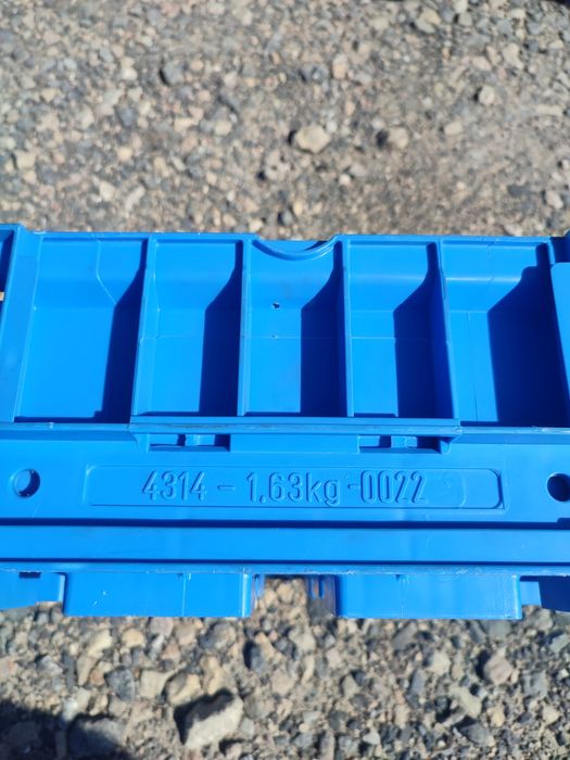 KLT 4314 pojemniki magazynowe skrzynki plastikowe transportowe box